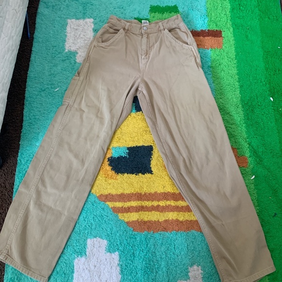 Garage size 1 Tan Cargo jeans - Picture 1 of 4